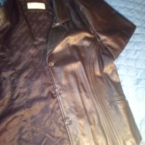Jones black leather jacket